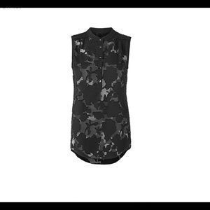 CAbi Clip Art Blouse Spring 18 Collection NWOT